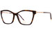 Chopard VCH321 Eyeglasses Women's Full Rim Rectangle Shape