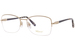 Chopard VCHC72S Eyeglasses Women's Semi Rim Square Shape