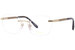 Chopard VCHF47 Eyeglasses Frame Women's Rimless Oval