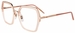 Chopard VCHG28M Titanium Eyeglasses Women's Full Rim