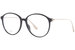 Christian Dior DiorSightO2 Eyeglasses Women's Full Rim Round Optical Frame