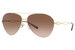 Coach HC7124 Sunglasses Women's Pilot Shape