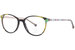 Coco Song CCS146 Eyeglasses Frame Women's Full Rim Cat Eye