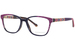 Coco Song Nelson's Dream CV244 Eyeglasses Women's Full Rim Square Shape