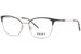 DKNY DK1023 Eyeglasses Women's Full Rim Rectangle Shape