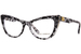 Dolce & Gabbana DG3354 Eyeglasses Women's Full Rim Cat Eye