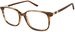 Elle 13534 Eyeglasses Women's Full Rim Square Shape