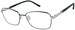 Elle 13549 Eyeglasses Women's Full Rim Rectangle Shape