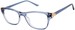 Elle 13559 Eyeglasses Women's Full Rim Rectangle Shape