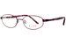 Elle EL13477 Eyeglasses Frame Women's Full Rim Oval