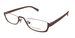 Escada VES917 Eyeglasses Women's Semi Rim Rectangle Shape