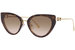 Fendi FE40014U Sunglasses Women's Cat Eye