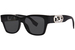 Fendi FE40081I Sunglasses Women's Square Shape