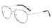 Fila VF9988 Eyeglasses Men's Full Rim Pilot