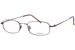 Flexon 603 Eyeglasses Full Rim Rectangle Shape