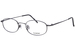 Flexon 609 Titanium Eyeglasses Full Rim Oval Shape