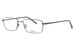 Flexon Benedict 600 Eyeglasses Men's Full Rim Rectangular Optical Frame