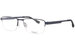 Flexon E1037 Eyeglasses Men's Semi Rim Rectangular Optical Frame