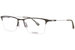 Flexon E1122 Eyeglasses Men's Semi Rim Rectangular Optical Frame