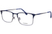 Flexon E1132 Eyeglasses Men's Full Rim Rectangle Shape