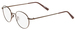 Flexon Edison 600 Eyeglasses Men's Full Rim Round Shape