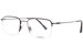 Flexon H6041 Eyeglasses Men's Semi Rim Rectangle Shape