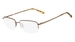 Flexon Washington 600 Eyeglasses Men's Semi Rim Rectangle Shape