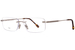 Fred FG50018U Eyeglasses Rimless Rectangle Shape