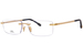 Fred FG50023U Eyeglasses Men's Rimless Rectangle Shape