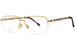 Fred FG50039U Eyeglasses Men's Semi Rim Pilot