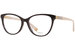 Furla VFU388 Eyeglasses Women's Full Rim Cat Eye Optical Frame