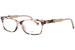 Furla VFU378 Eyeglasses Women's Full Rim Rectangular Optical Frame