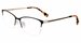 Gap VGP039 Eyeglasses Women's Semi Rim Cat Eye