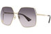 Gucci GG0817S Sunglasses Women's Fashion Square