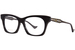 Gucci GG1299O Eyeglasses Women's Full Rim Cat Eye