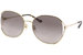 Gucci Gucci-Logo GG0650SK Sunglasses Women's Fashion Oval