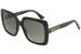 Gucci Women's GG0418S GG/0418/S Fashion Square Sunglasses