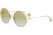 Gucci Women's Sensual Romantic GG0253S GG/0253/S Fashion Round Sunglasses