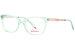 Hello Kitty HK348 Eyeglasses Girl's Full Rim Rectangle Shape