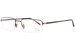 Jaguar 39307 Eyeglasses Men's Semi Rim Rectangular Optical Frame