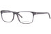 Jhane Barnes Quark Eyeglasses Men's Full Rim Rectangle Shape