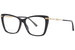 Jimmy Choo JC297 Eyeglasses Women's Full Rim Rectangle Shape