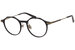 John Varvatos V413 Eyeglasses Men's Full Rim Round Optical Frame