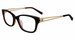 Jones New York VJOP250 Eyeglasses Women's Petite Full Rim Rectangle Shape