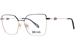 Just Cavalli VJC013 Eyeglasses Women's Full Rim Cat Eye