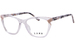 L.A.M.B. LA107 Eyeglasses Women's Full Rim Cat Eye