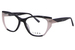 L.A.M.B. LA116 Eyeglasses Women's Full Rim Cat Eye