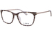 L.A.M.B. LAUF128 Eyeglasses Women's Full Rim Oval Shape