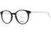 Lancel LA-90034 Eyeglasses Women's Full Rim Oval Shape