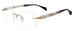 Line Art Opera XL2180 Eyeglasses Women's Rimless Square Shape